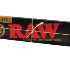 Raw μαύρο λεπτό King Size