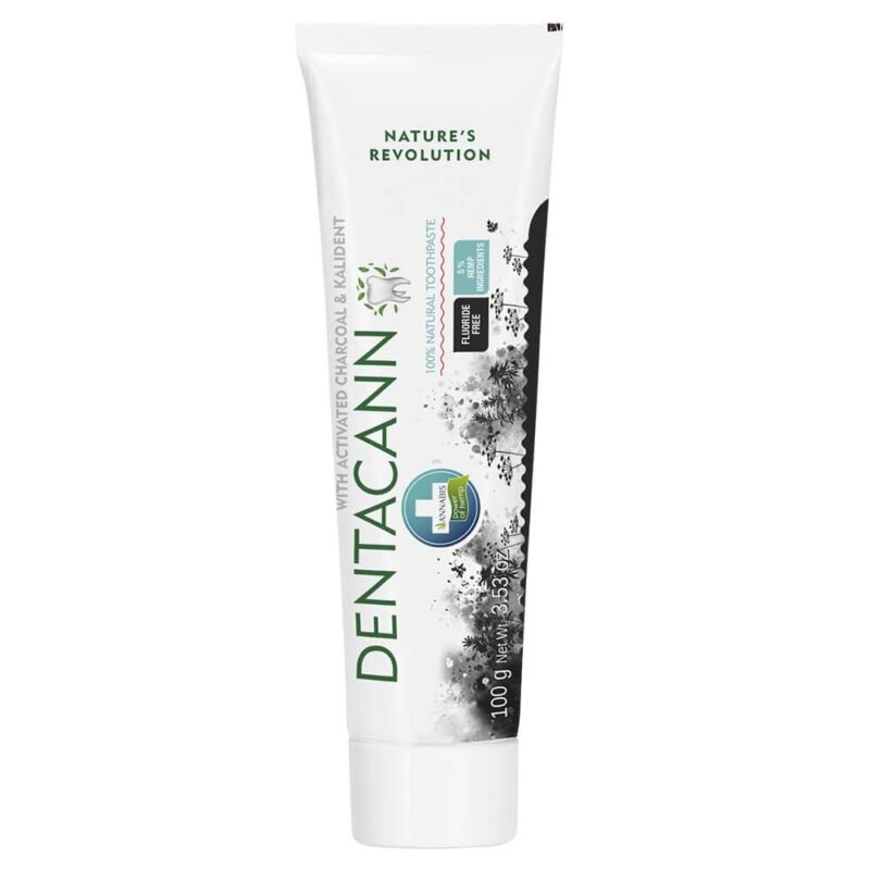 annabis hemp toothpaste active charcoal 100g