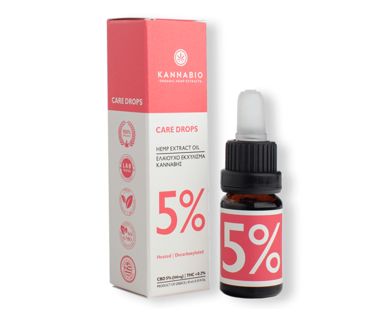 KannaBio - Care Drops CBD 5%