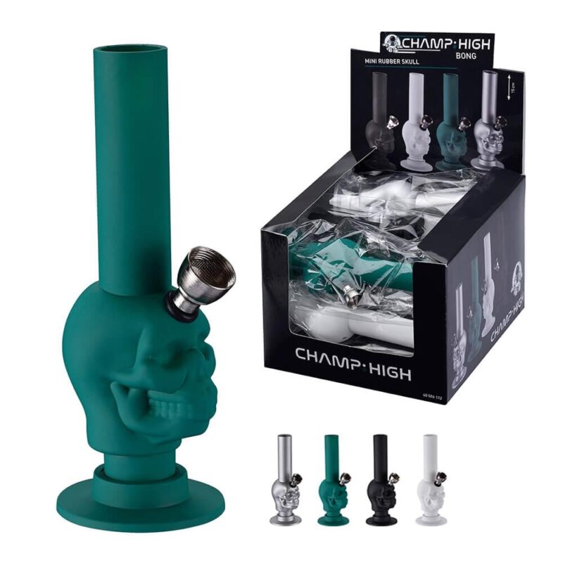 skull plastic bongs 3