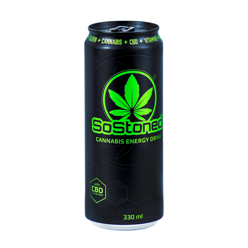 SoStoned ενεργειακό ποτό κανναβης - energy drink cannabis