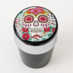 Champ High Skull Car Ashtray with LED