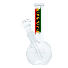 Rasta Flag Glass Bong