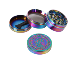 AMSTERDAM Grace Glass Grinder 4Part-40mm Rainbow