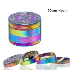 AMSTERDAM Grinder 4Part- 50mm Rainbow