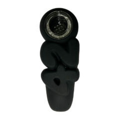 420 silicone pipe black 2