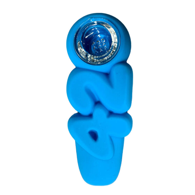 420 silicone pipe blue 3