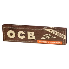 OCB Virgin Paper Kingsize Rolling Papers + Filter Tips