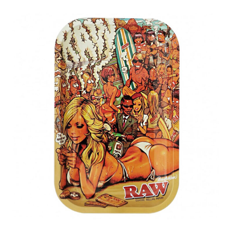 RAW x RJB Summer Metal Rolling Tray Medium