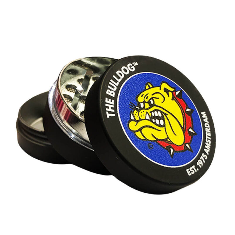 Bulldog Black Metal Grinder 35mm – 3 parts