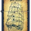 zippo sea cloud design