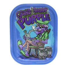 Best Buds Grand Daddy Purple Metal Rolling Tray Small