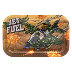 Best Buds Jet Fuel Metal Rolling Tray Medium