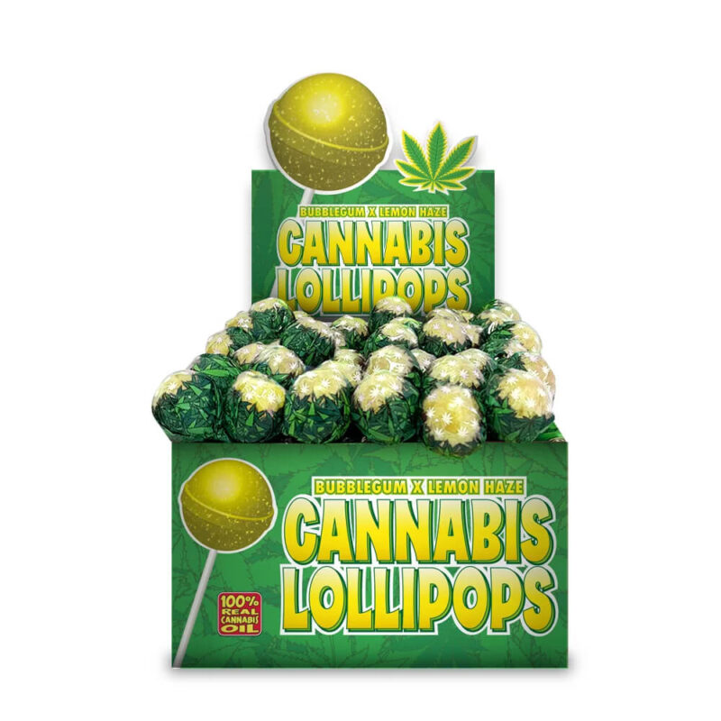 Cannabis Lollipops Lemon Haze